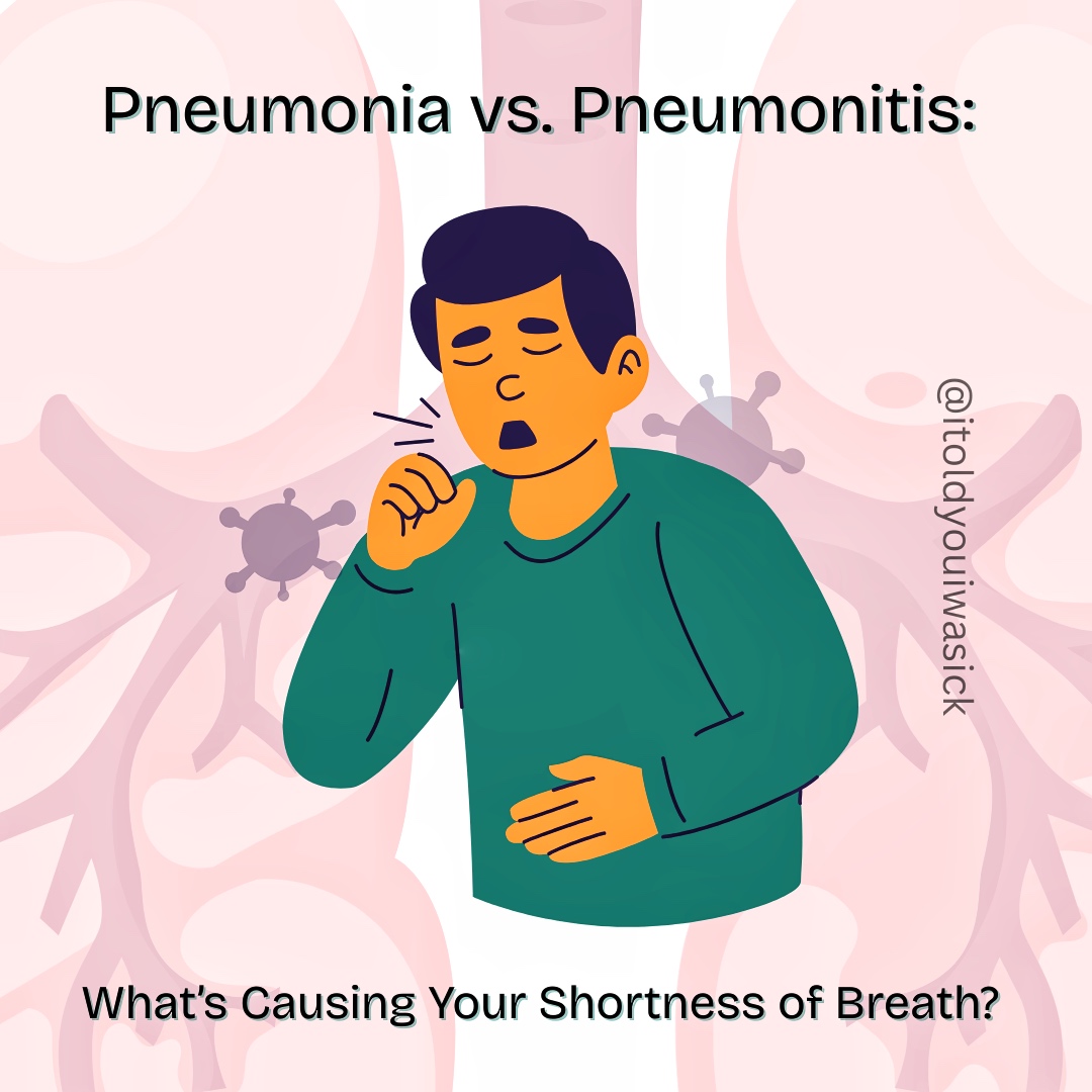 Pneumonia vs. Pneumonitis: What’s Causing Your Shortness of Breath?